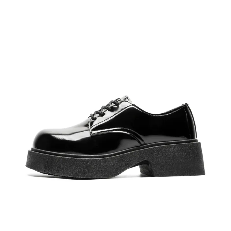 Medd Men's Casual Shoes Unisex Low Top Black-13