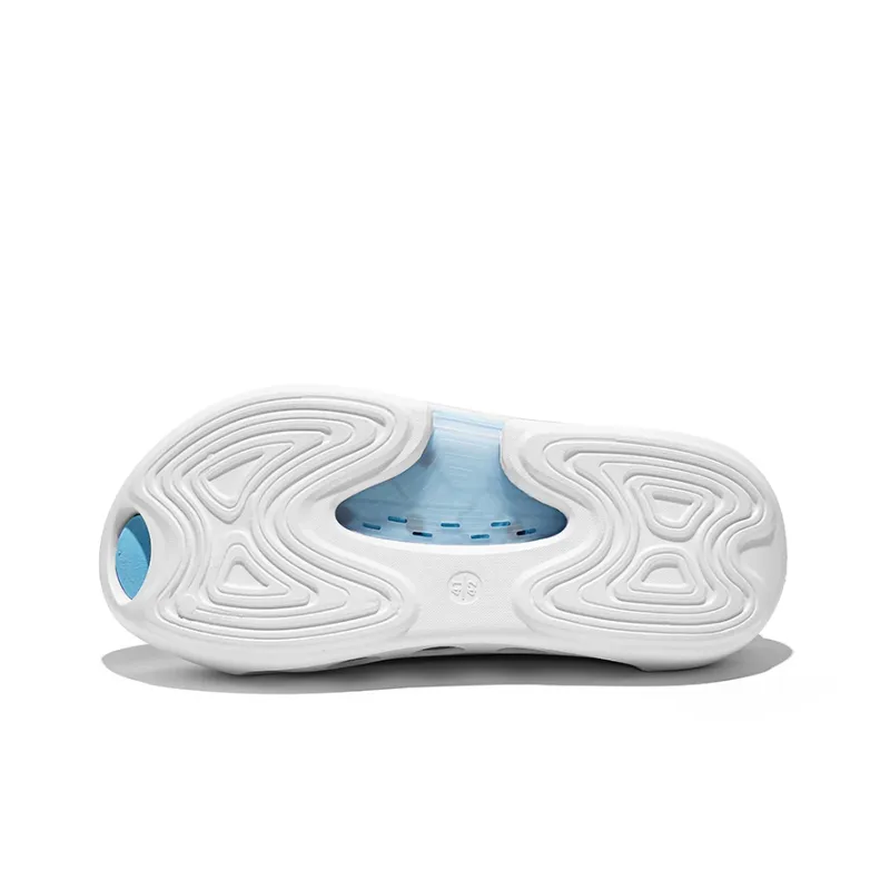 Cool Bucket Cloud Series Cut Out Quiet Slip Resistant Slide Slippers Unisex Hydrogen Cloud Blue-5