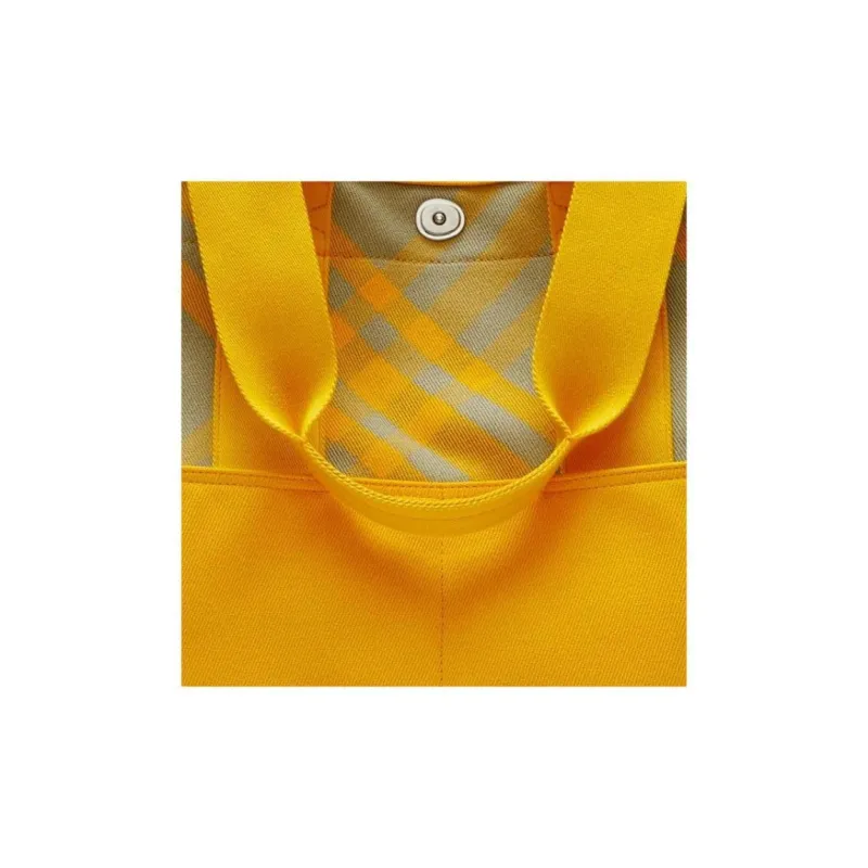 Burberry Shopper Tote Yellow/Beige-4