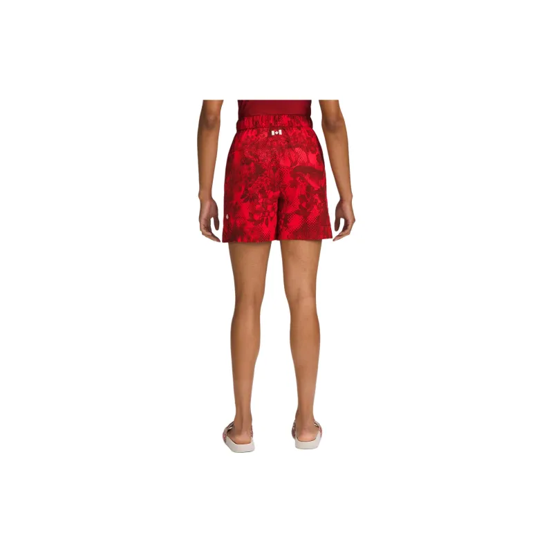 Lululemon Team Canada High Rise Short 6' Casual Shorts Women's-1