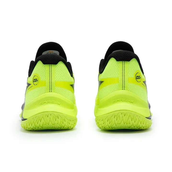 361° LIGHT UP 1 Cushioning Anti-Slip Wear-Resistant Breathability Low-Top Running Shoes Men's Solar Yellow-3