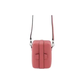 Valextra Tric Trac Calfskin Shoulder Bag, Crossbody Bag Mini Women's Pink