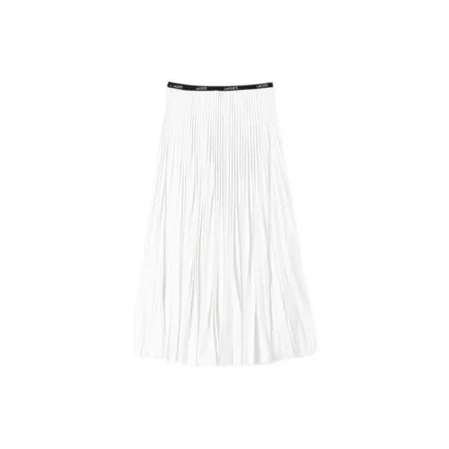 LACOSTE Casual Long Skirts Women's White