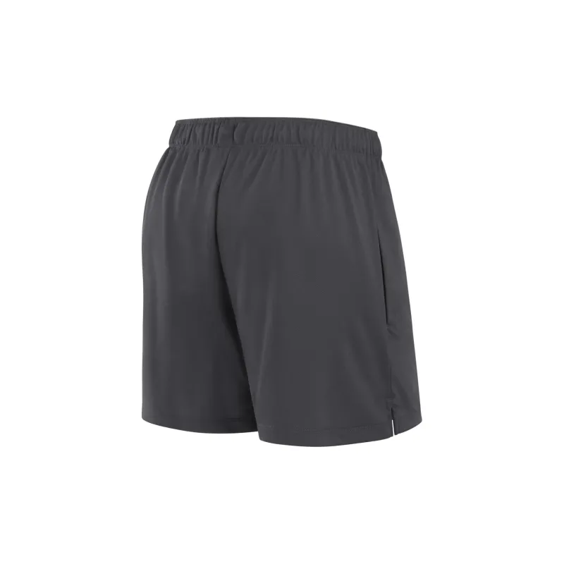 Nike MLB Collaboration Sports Shorts New York Mets Women's Gray-1