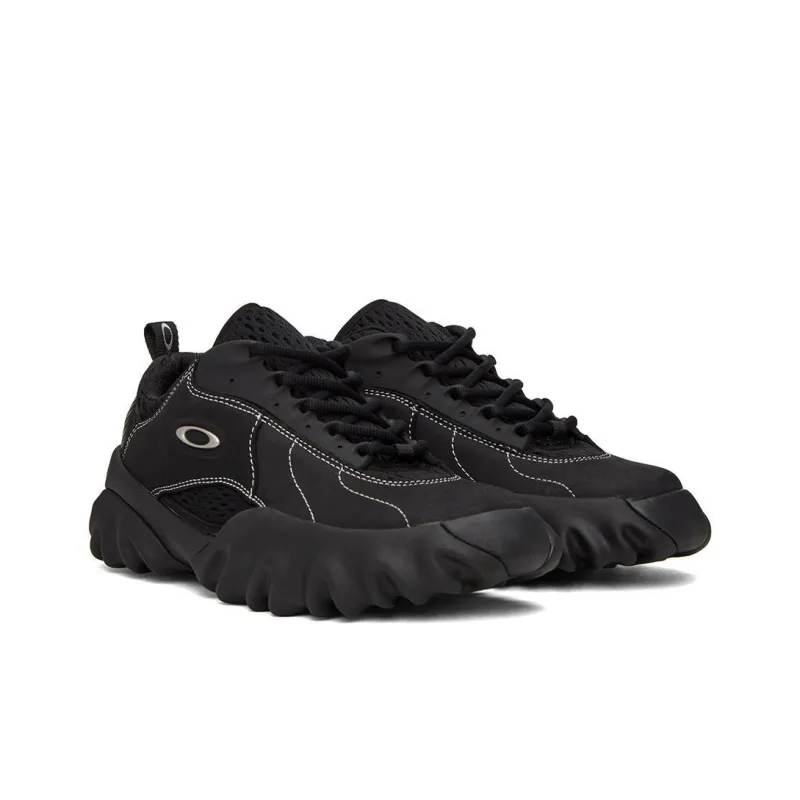 Oakley Factory Team Chop Saw Brain Dead Black Leather Nubuck-2