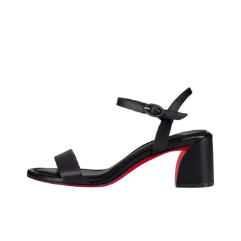 CL One Strap Sandals 5.5cm Women's Black