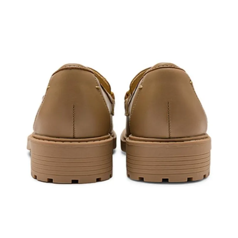 Clarks Aureli Series Loafers 3cm Women's Flesh Pink-3