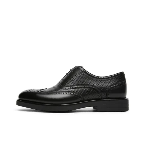 GOLDLION Dress Shoes Men Low-Top