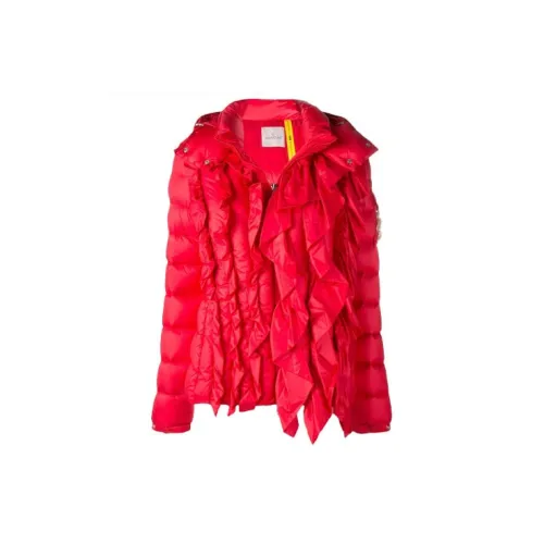 Moncler Down Jackets Women's Red