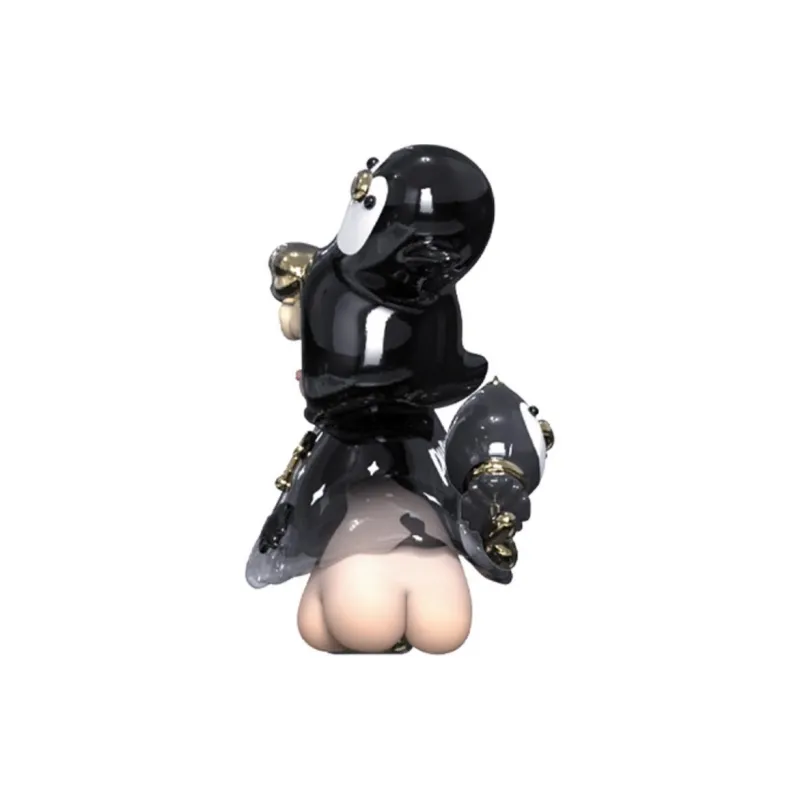 XQWGT Friday Can X Collaboration Xingji Shuttle 18cm Chibi Figures-2