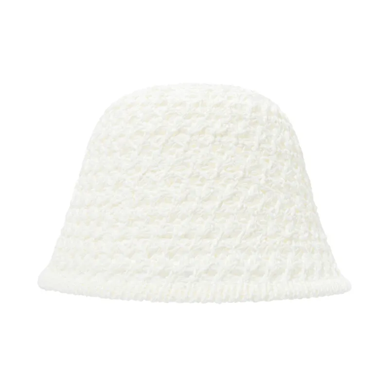 BAIJUAN Straw Woven Polyester Bucket Hats Unisex-6