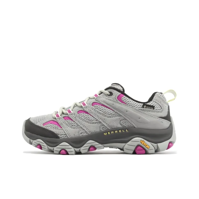 MERRELL MOAB 3 GTX Cushioning Wear-Resistant Low-Top Outdoor Shoes Women's Gray-0