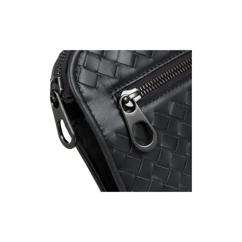 Bottega Veneta Sheepskin Clutch Men's Ink Wash Gray-4