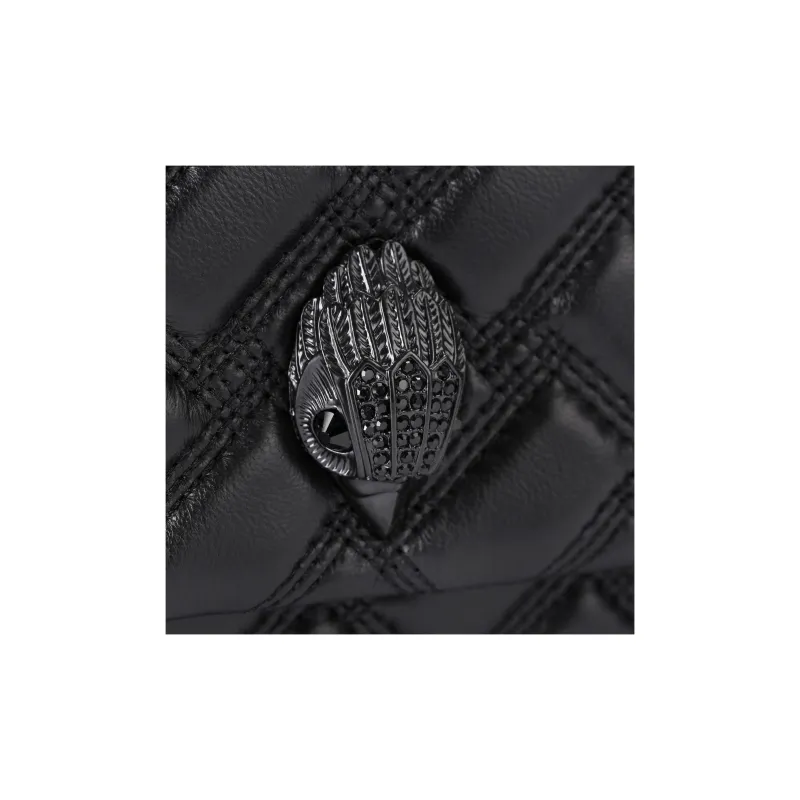 Kurt Geiger London Leather Shoulder Bag Crossbody Bag Women's Black-3