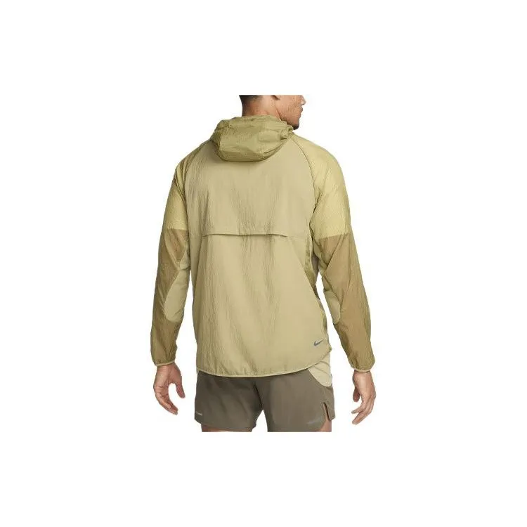 Nike Trail Aireez Jackets Coats Men's Unisex Olive-1