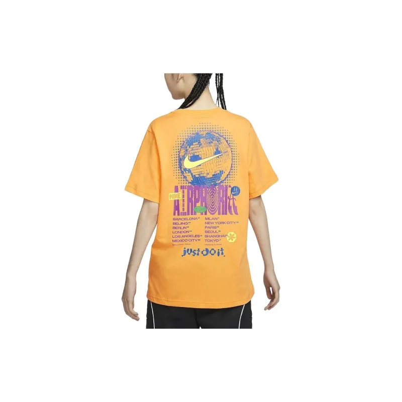 Nike T Shirt Women's Sun Dial Yellow-1