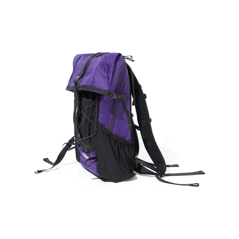 LANQI Polyamide Mountaineering Bag Backpack Regular Unisex Dark Purple & Black/Brown Yellow & Black-2