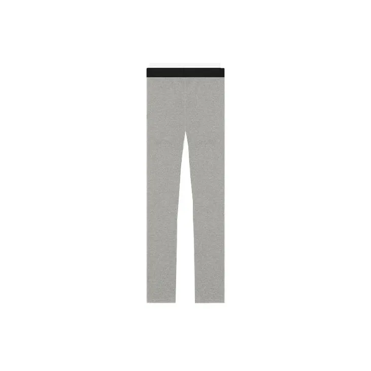 Fear Of God Essentials Thermal Pant Dark Heather Oatmeal-1