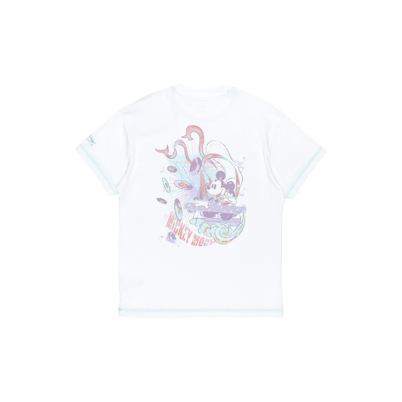 LiNing x Disney Collaboration Collection Sports Fashion Collection T Shirt Men's White-1