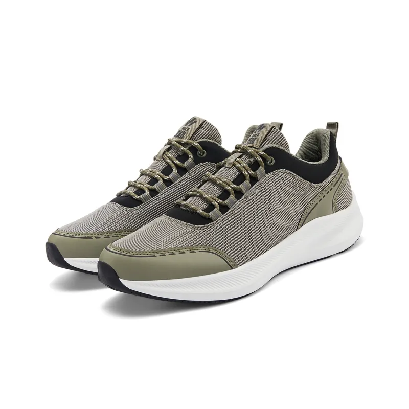 WALK SOUL Cushioning Coverage Rebound Wear-Resistant Lightweight Breathable Low-Top Running Shoes Men's-2