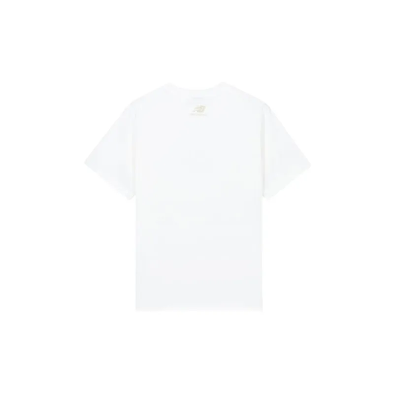 New Balance SMALL FLOWER T Shirts Women's White-1