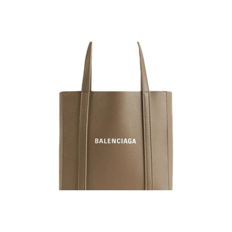 Balenciaga Everyday Cow Leather Tote Bag Crossbody Bag Shopping Bag Extra Small Women's Brown-5