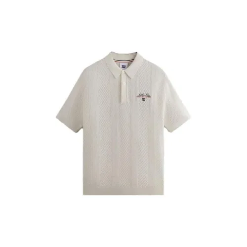 Wilson KITH X Wilson Co-branded Series Polo Shirts Men Bright White