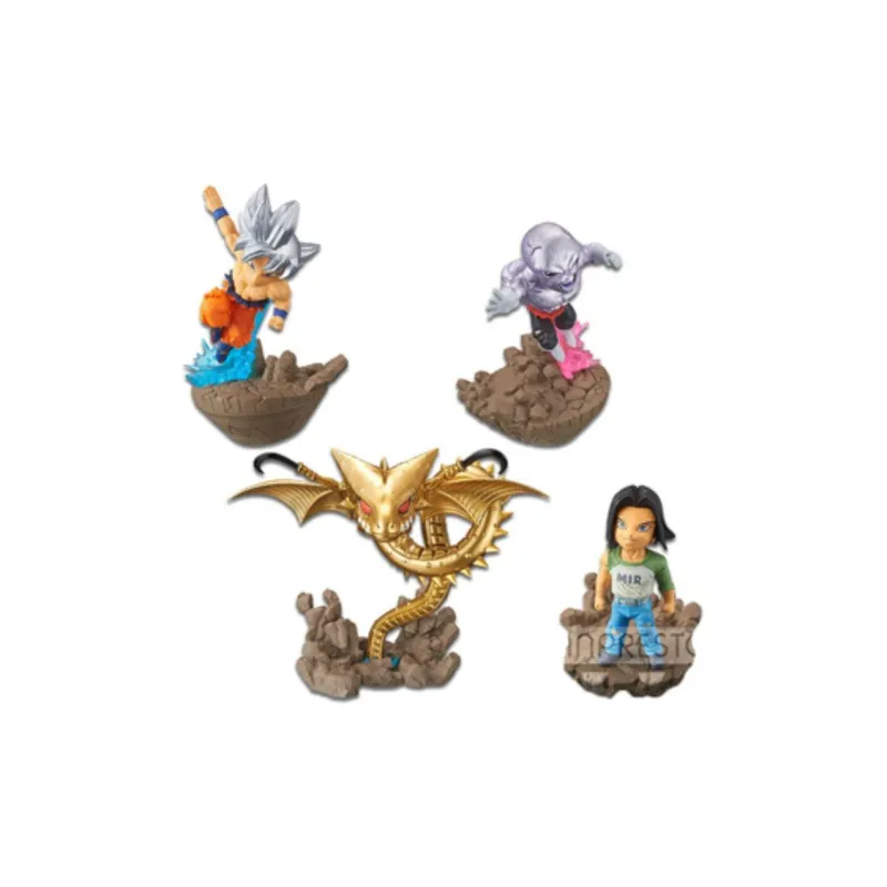BANPRESTO Dragon Ball Characters Dragon Ball Super World Collection Scenario Ultimate Techniques Scale Figures-4