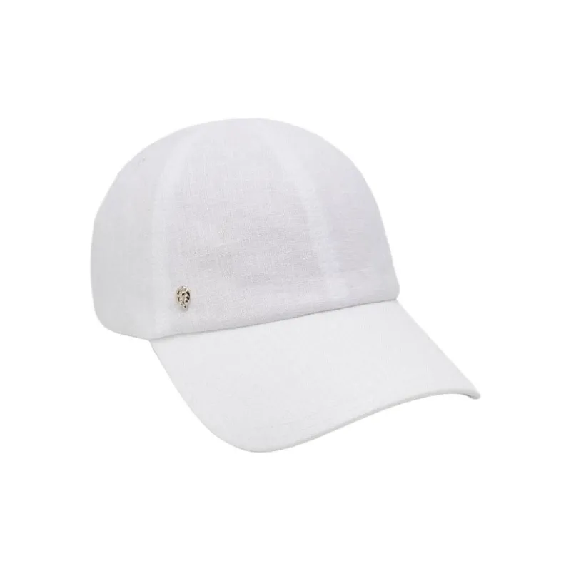 Helen Kaminski Bronte Linen Baseball Cap-1