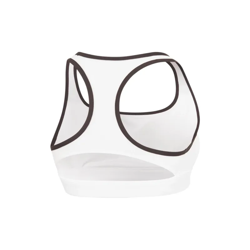 Reebok S Hero Racer Pad Bra-Read Sports Underwear Women's White-1