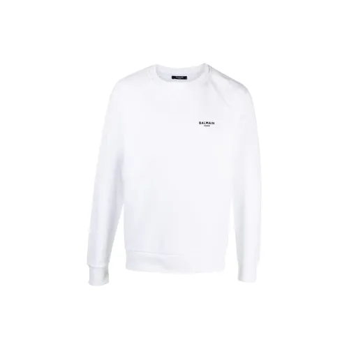 BALMAIN Sweatshirts Men White