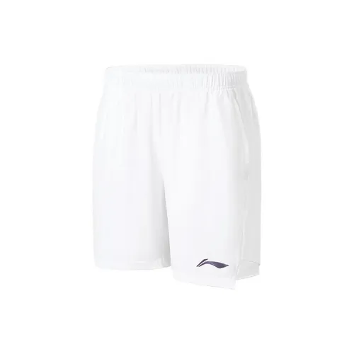 LINING Badminton Series Sports Shorts Unisex Standard White