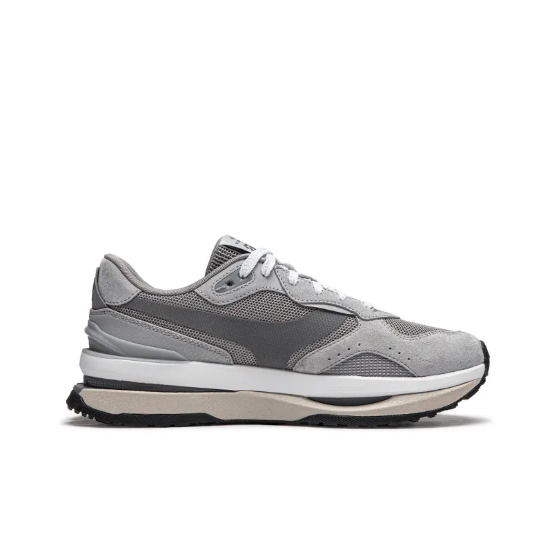 LiNing Honor Renew Cushioning Anti-Slip Wear-Resistant Breathable Support Rebound Low-Top Casual Shoes Men's Gray-1