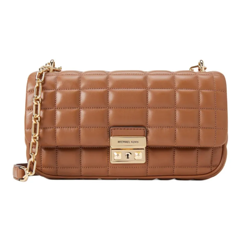 MICHAEL KORS Sheepskin Crossbody Bag, Shoulder Bag Large Size Women's Leather Brown-0