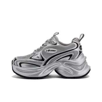 CHERRY&KALIKA Cushioning Anti-Slip Wear-Resistant Breathable Coverage Impact-Resistant Low-Top Chunky Sneakers Women's