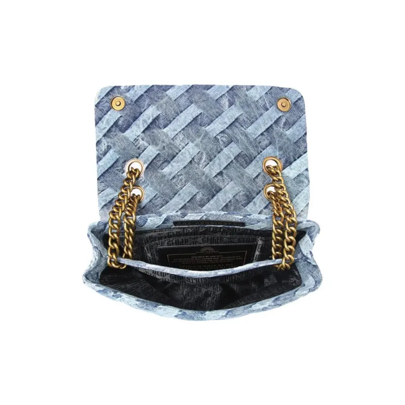 Kurt Geiger London Large Kensington Soft Denim Shoulder Bag-2