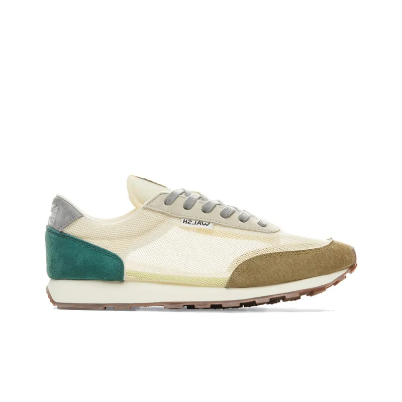 Norman Walsh Slip Resistant Breathable Lightweight Low Top Casual Shoes Unisex Beige Green-1