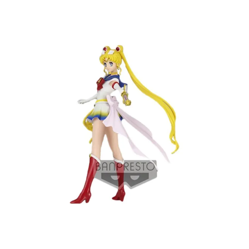 BANPRESTO Sailor Moon Eternal The Movie Glitter And Glamours Super Sailor Moon Version A Figure White & Yellow-1