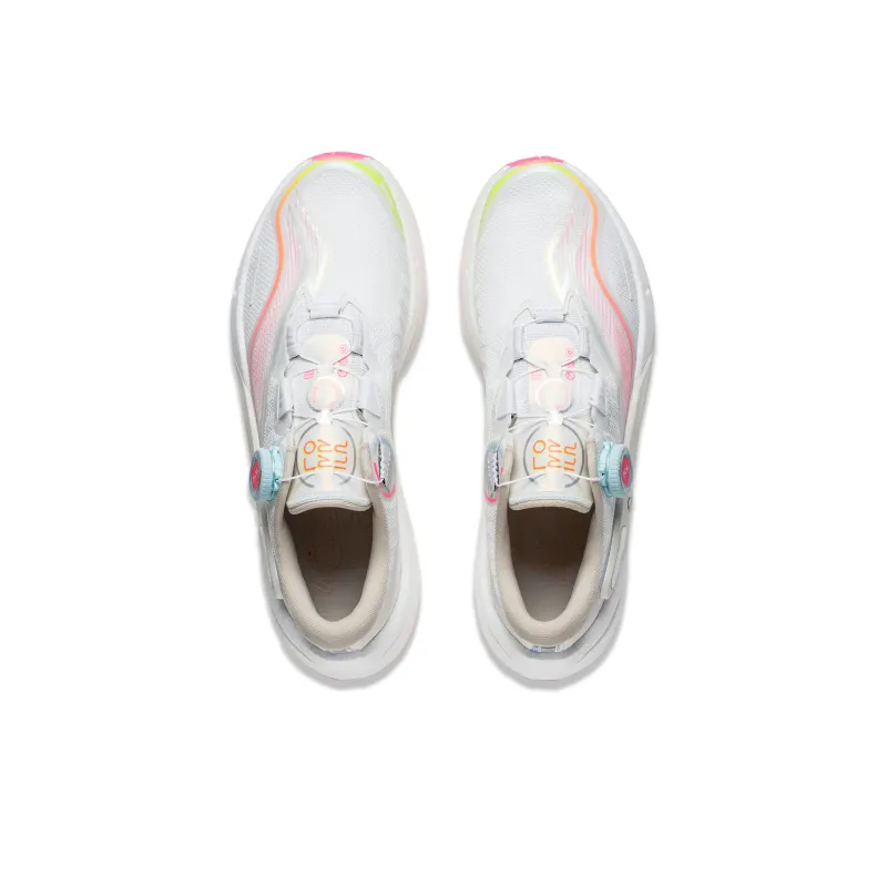 LiNing Furious Rider 7.0 PRO V2 Cushioned Wear Resistant Breathable Rebound Low Top Casual Running Shoes Men's Ivory-3