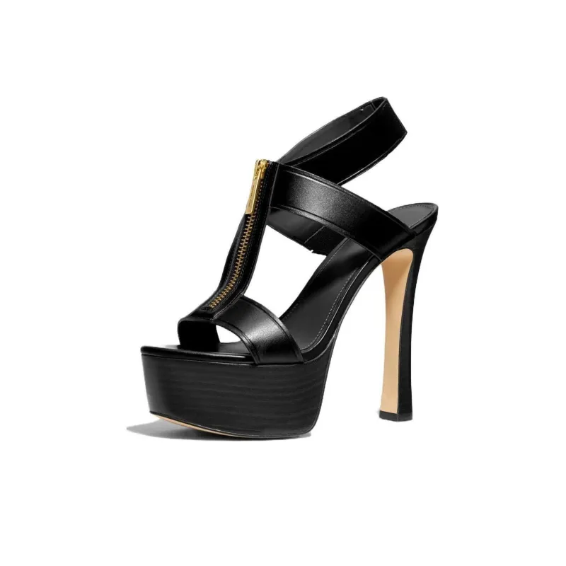 MICHAEL KORS Berkley Strap Sandals 13cm Women's Black-2