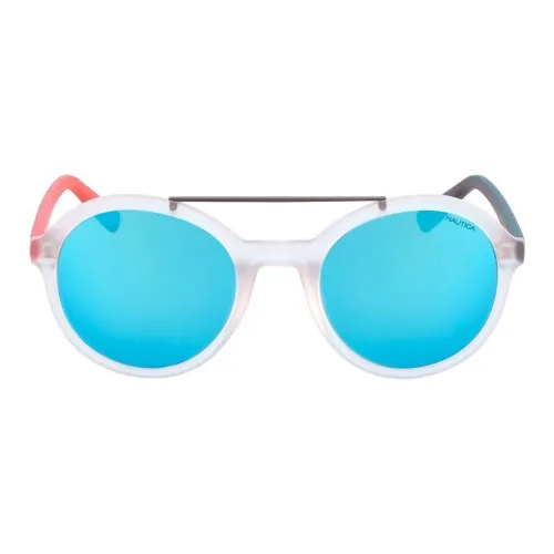 NAUTICA Aviator Sunglasses Men's White