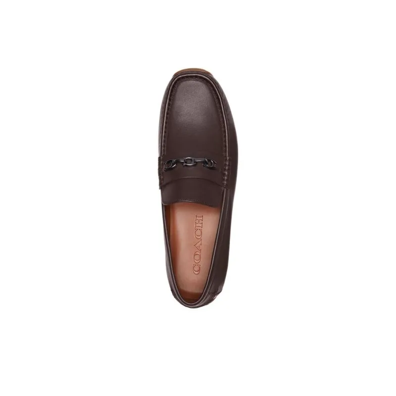COACH Landon Driver Loafers Men's Brown-3