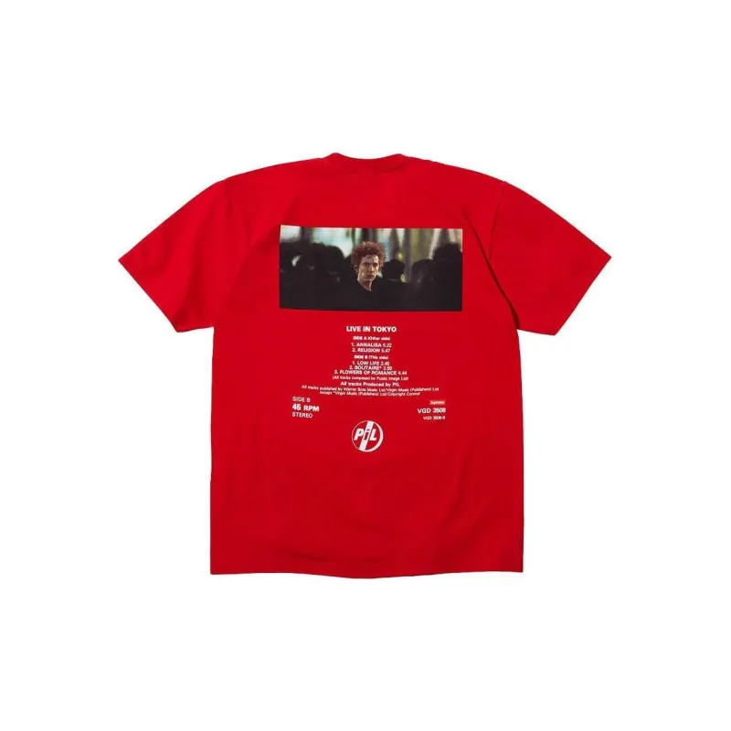 Supreme X PiL Live In Tokyo Tee-1