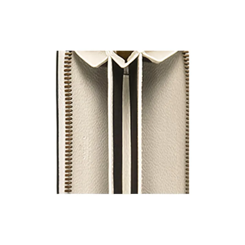 GUCCI Leather Wallet Unisex White-4