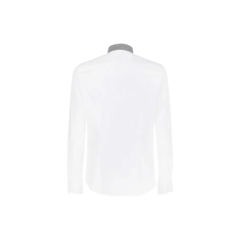FENDI Ff Collared Long Sleeve Shirt-1