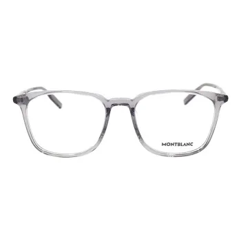 MONTBLANC Plate Frame Square Eyeglass Frames Men's