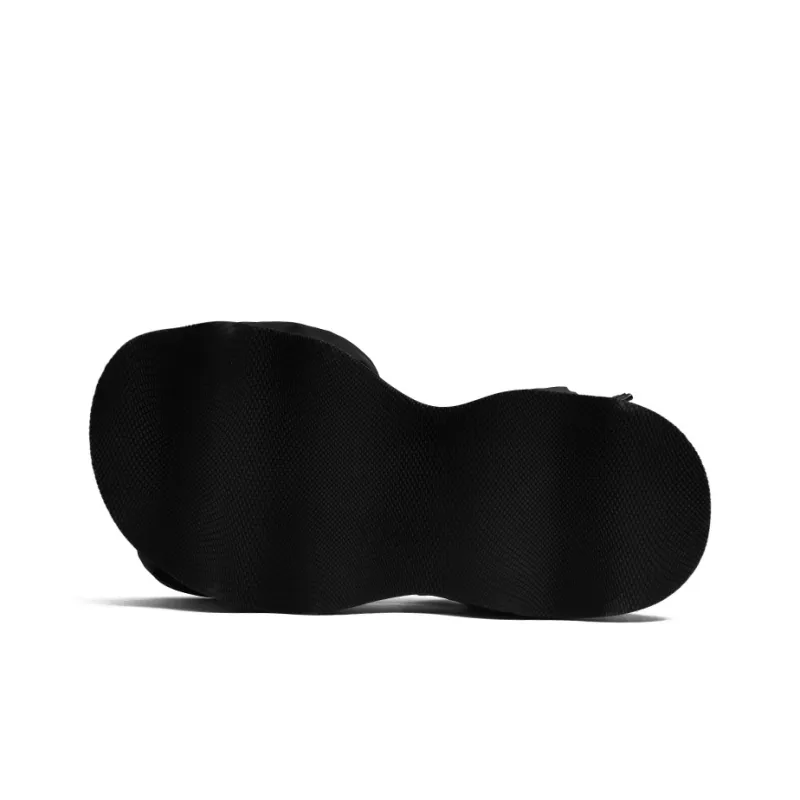 KMD Strap Sandals 6cm Women's Black-4
