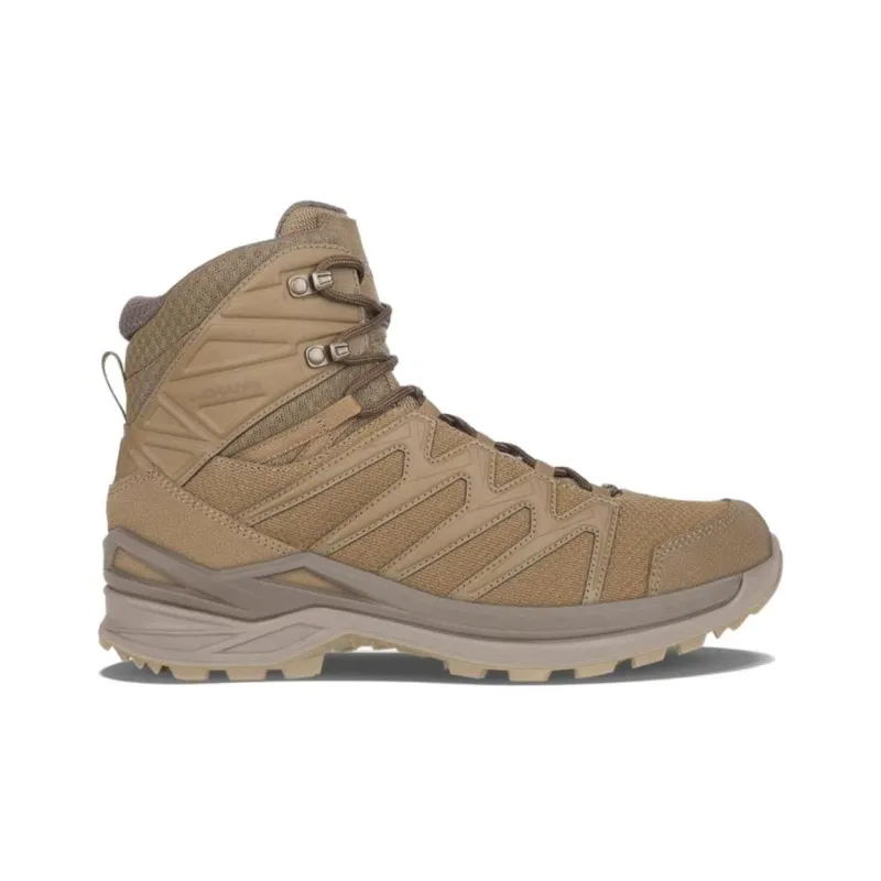 Lowa INNOX PRO GTX Anti-Slip Wear-Resistant Mid-Top Outdoor Shoes Women's Earth Brown-1