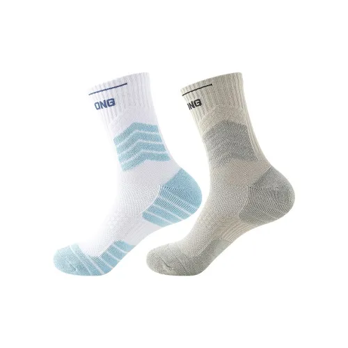 MIIOW Mid-Calf Socks Men's 2 Pack