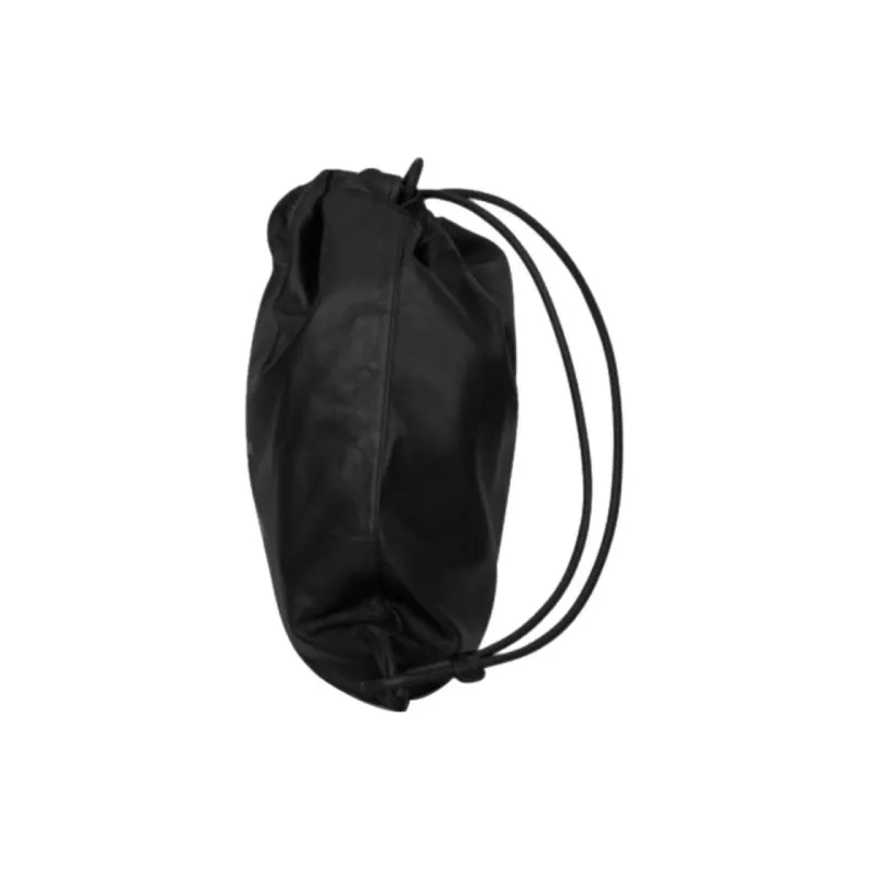 SAINT LAURENT Leather Backpack Unisex Black-1